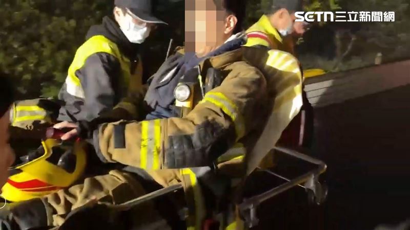 詹能傑火場失聯 小隊長率隊搜救觸電送醫
