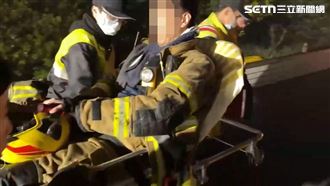 詹能傑火場失聯　小隊長率隊搜救觸電送醫