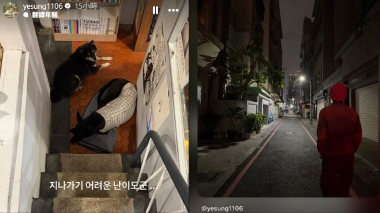 藝聲則趁空檔到高雄老宅咖啡廳探店觀摩。（圖／翻攝自藝聲IG）