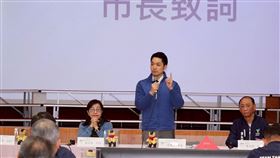 蔣萬安出席大安區與里長有約活動（圖／北市府提供） 