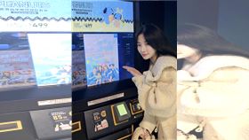 韓籍啦啦隊員Mingo休假去看《陽光女子合唱團》。（圖／翻攝自MingoThreads）