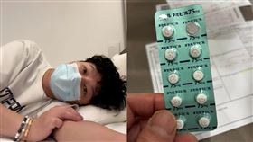 狄志為到日本後出現嚴重的感冒症狀。（圖／取自臉書）