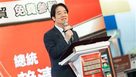 總統賴清德出席「2026電器空調影音年終購物展開幕典禮」（圖／總統府提供） 