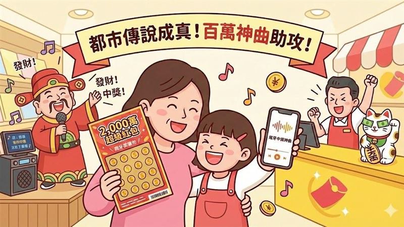 玄!「尾牙神曲」助攻母女刮中百萬