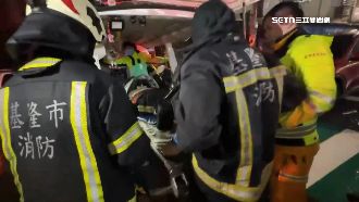 基隆勇消詹能傑殉職　家屬悲慟赴靈堂悼念