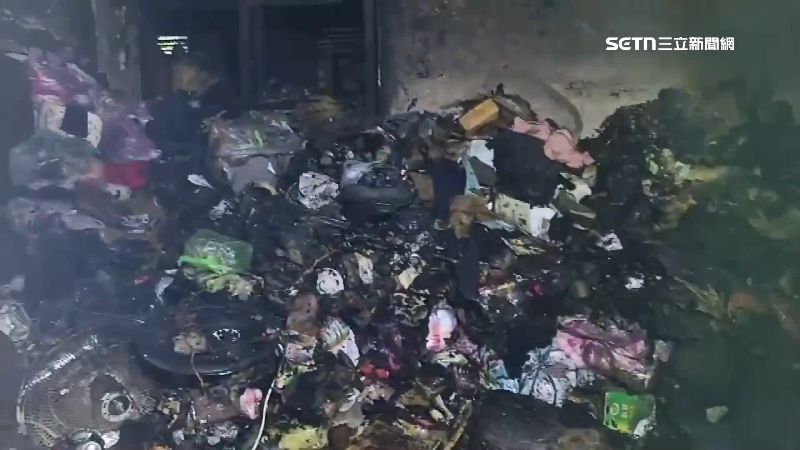 民宅內雜物叢生