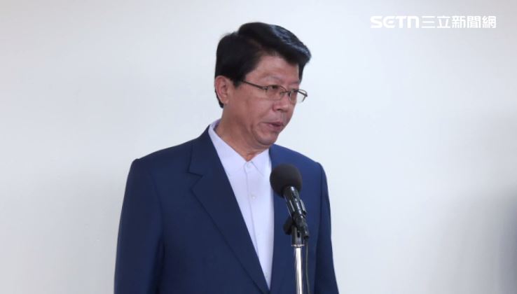 針對藍白介選爭議，謝龍介受訪回應。（圖／翻攝畫面）