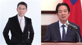 劉寶傑認為，賴清德對內、對外都搞不定（組合圖）