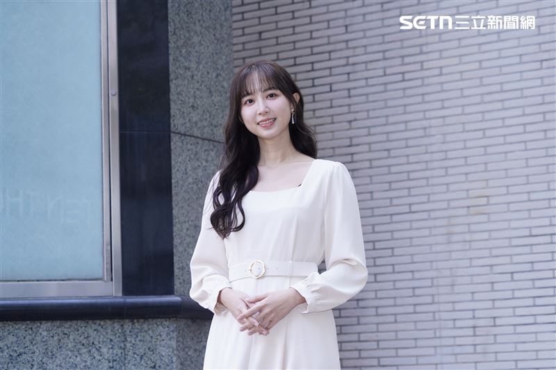 洪詩在風波後首度現身。（圖／記者趙于瑩攝影）