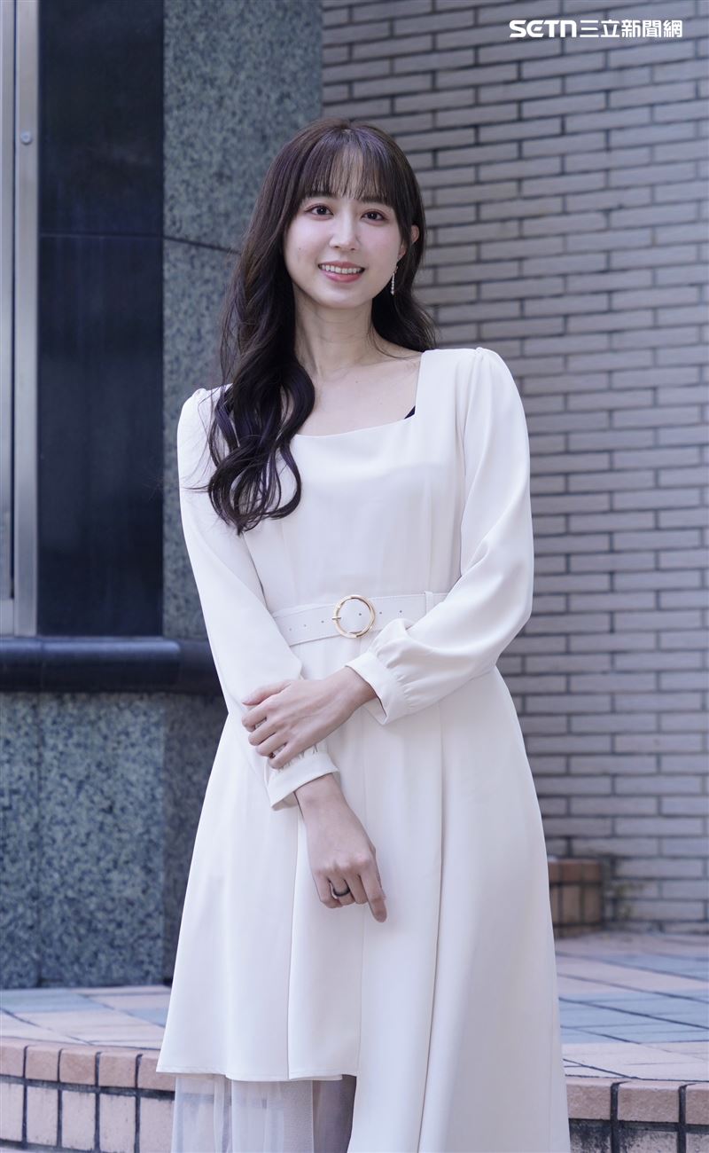 洪詩在風波後首度現身。(圖/記者趙于瑩攝影)