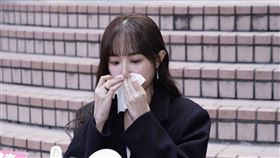 洪詩在風波後首度現身。（圖／記者趙于瑩攝影）