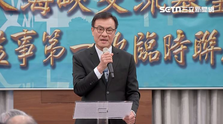 正式接掌海基會 蘇嘉全親向中國喊話1事