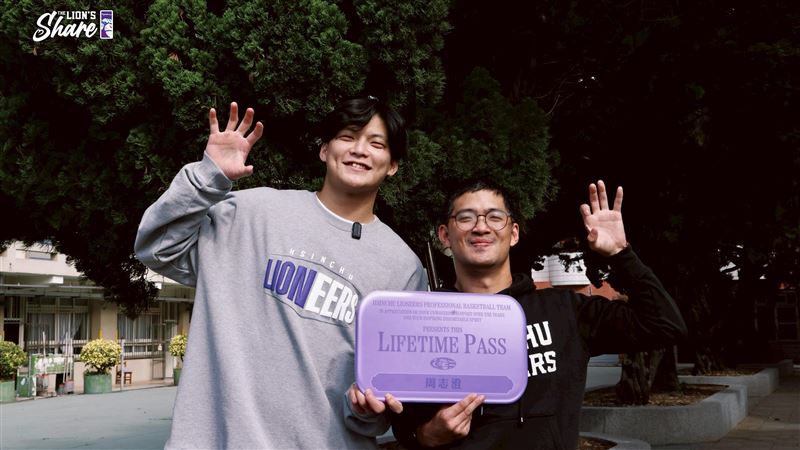 朱雲豪參加攻城獅的圓夢公益計畫。（圖／攻城獅提供）