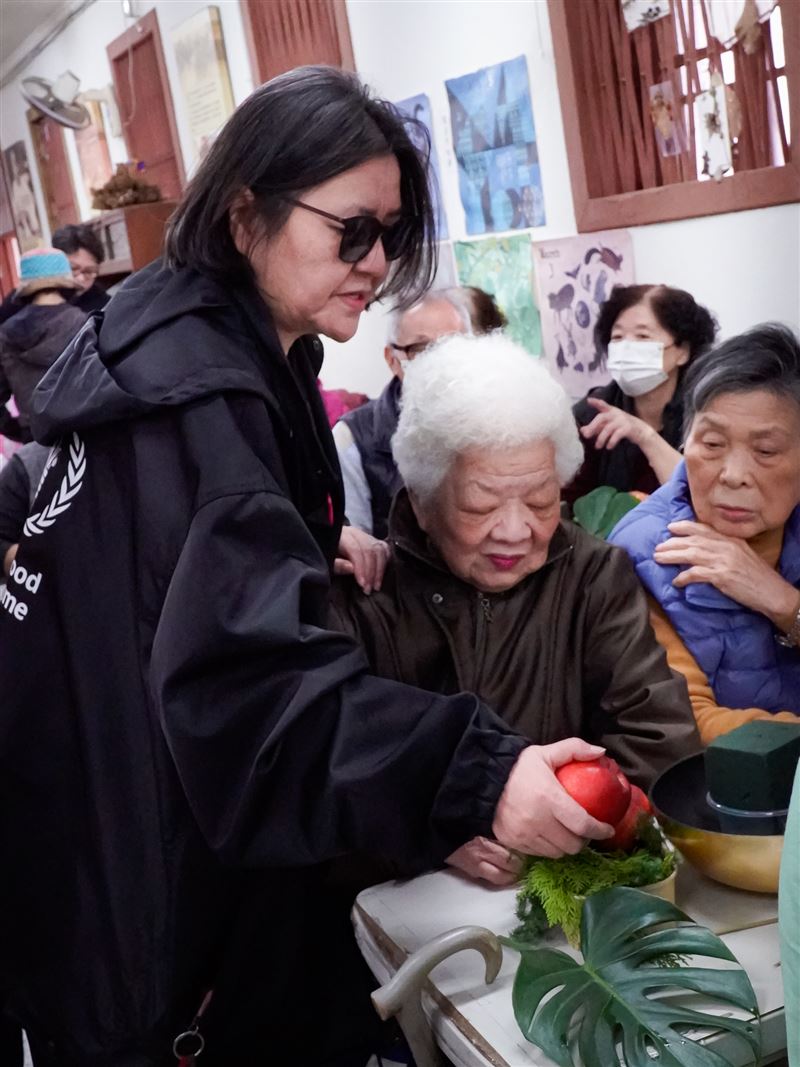 邱瓈寬出席公益。（圖／寬魚國際提供）