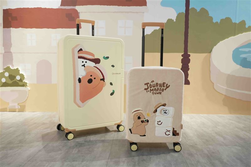 萬國通路推出一系列兼具實用與美感的行李箱。（圖／萬國通路提供）