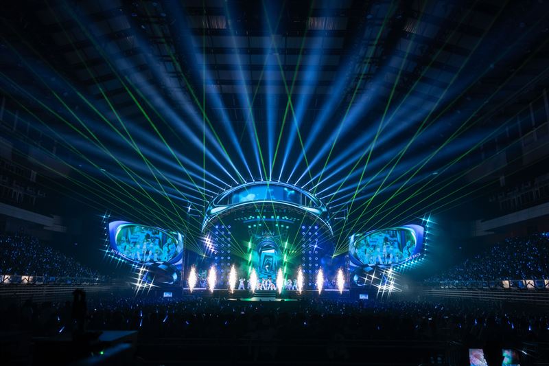 王心凌在台北小巨蛋開唱。（圖／寬宏藝術 X 天晴娛樂）