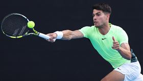 世界球王艾卡拉茲（Carlos Alcaraz）（圖／翻攝自X平台 @AustralianOpen）