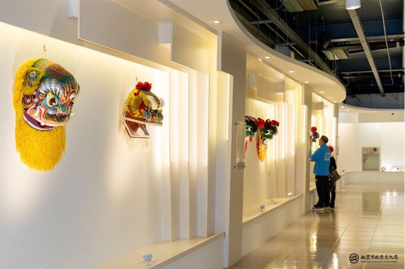 展覽畫面。（圖／翻攝自藝遊桃園粉絲專頁）