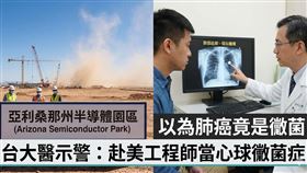 以為得肺癌！竹科工程師赴美回來「肺部全白點」嚇壞　台大醫揭恐怖真相：全跟這州有關 工程師染球黴菌症激增 研究揭「與半導體海外設廠高度重疊」（圖／AI生成圖）
