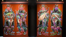 ▲門神彩繪。（圖／翻攝自文化部文化資產局粉絲專頁）