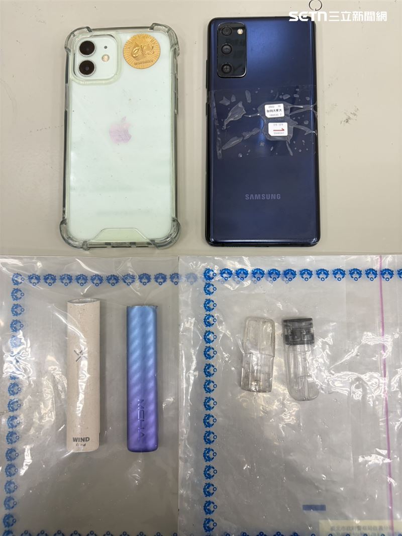 北市黃男拒檢逃逸，還意圖衝撞警員，最後自撞分隔島遭逮。（圖／翻攝畫面）