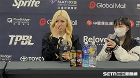 PS女孩李丹妃因心疼邊荷律淚崩。（圖／記者張沛嘉攝影）