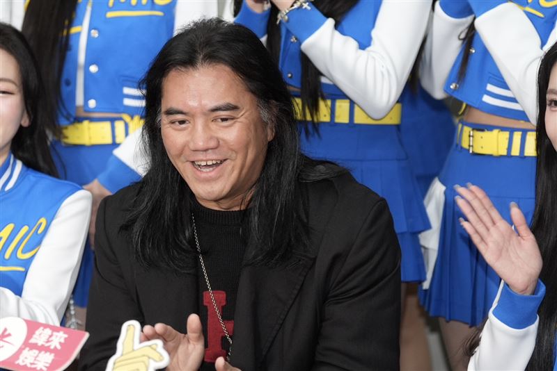 B2今天出席公益活動。（圖／緯來電視網提供）