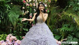 啦啦隊女神小珍奶發單曲。（圖／記者劉彥池攝影）