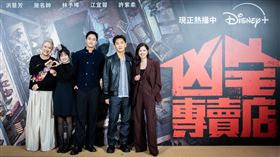 Disney+《凶宅專賣店》邀請金馬新人范少勳、新加坡影后洪慧芳、「驅魔少女」陳姸霏、以及實力派演員施名帥、林予晞、江宜蓉、許紫柔。（圖／Disney+提供）