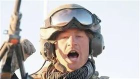 哈利王子2015年在阿富汗服役。（圖／翻攝自X平台 @ChrisBaronSmit1）