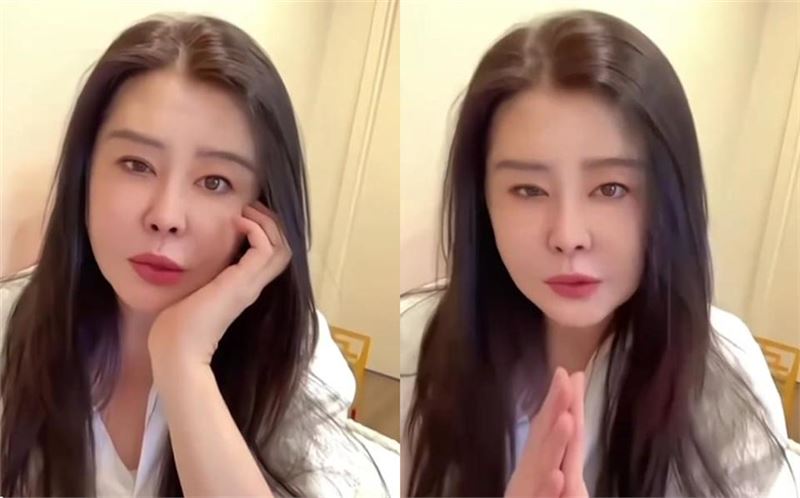 58歲王祖賢驚喜現身，托腮跟網友拜年，被狂讚神顏如昔。（圖／翻攝小紅書）