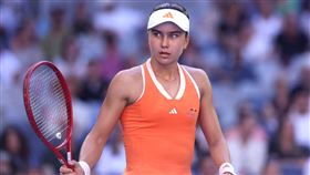 美國小將約維奇（Iva Jovic）。（圖／翻攝自X平台 @AustralianOpen）