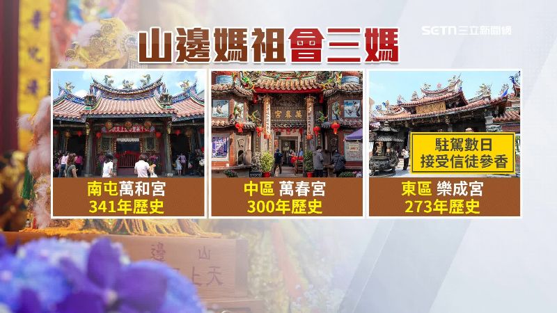 山邊媽祖到訪三間上百年老廟
