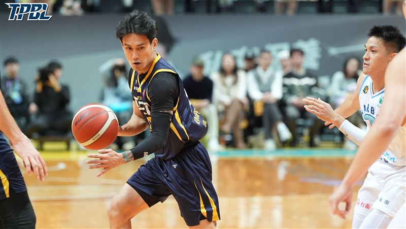 新北中信特攻林韋翰。（圖／TPBL提供）