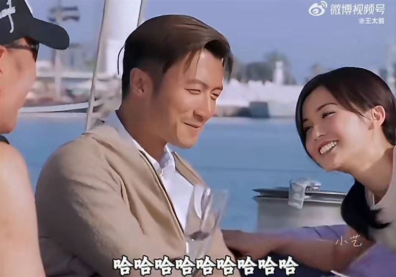 謝霆鋒聽到超尷尬。（圖／翻攝自微博）