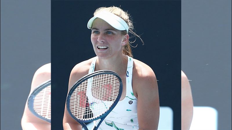 英格利斯（Maddison Inglis）。（圖／翻攝自X平台 @AustalianOpen）