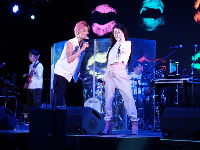 林俊逸邀請温嵐擔任嘉賓。（圖／媒體棧提供）