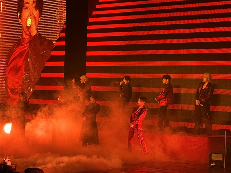 ATEEZ讓現場瞬間化身夜店嗨翻。（圖／讀者提供）