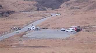 阿蘇墜機點碰就崩落　日消：搜救恐長期化