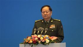 中國西太平洋海軍論壇 張又俠發表致詞中共中央軍委副主席、中央政治局委員張又俠在第19屆西太平洋海軍論壇年會發表致詞。中央社記者呂佳蓉青島攝 113年4月22日