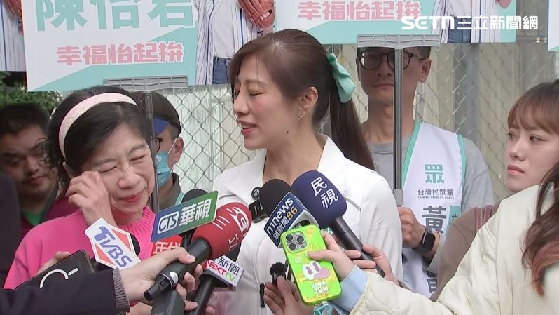 陪掃街！陳佩琪哽咽「謝謝把阿北救出來」