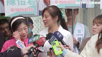 陪掃街！陳佩琪哽咽「謝謝把阿北救出來」