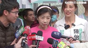 陳佩琪陪同民眾黨中和區市議員參選人陳怡君掃街受訪（圖／翻攝畫面）