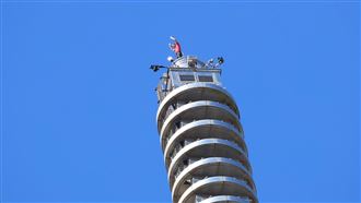 霍諾德91分鐘爬完台北101超狂　民眾傻眼