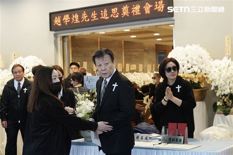 寇世勳為趙學煌致詞。（圖／記者趙于瑩攝影）