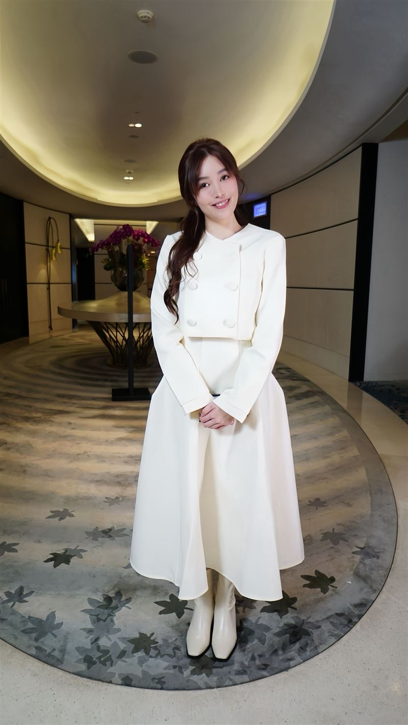 女星陳米薇目前插旗4間公司。（圖／記者鍾智凱攝影）