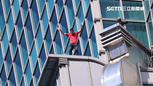 霍諾德徒手征服台北101　卓揆感動喊這句