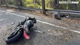 彰化,139,死亡彎道,亡魂,死亡,車禍,重機,過彎,自摔（圖／翻攝畫面）