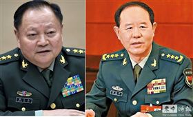 中央軍委副主席張又俠與中央軍委委員劉振立雙雙落馬。（圖／翻攝畫面）