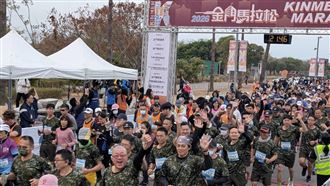 金門馬逾千中國跑者參賽　邱垂正這樣說